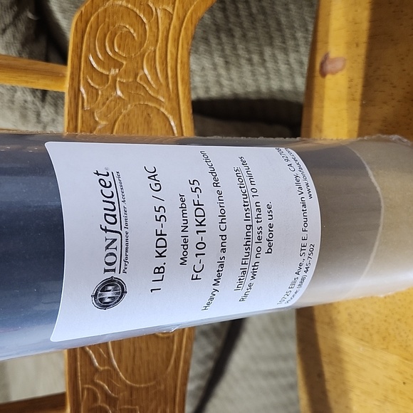 Ion Faucet Heavy Metals and Chlorine Reduction water filter FC-10-1KDF-55 Blue - Picture 2 of 3